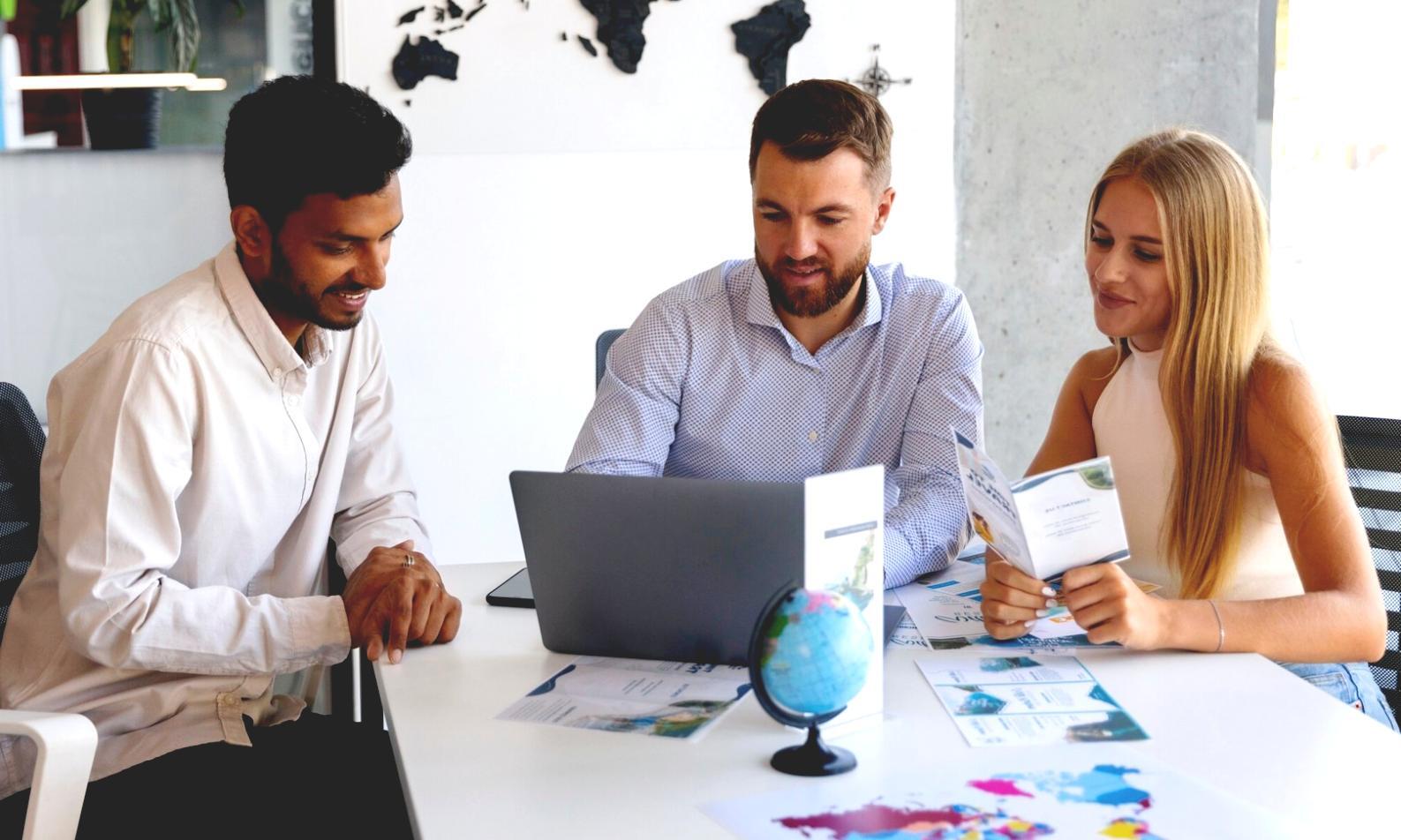 Environnement professionnel collaboratif